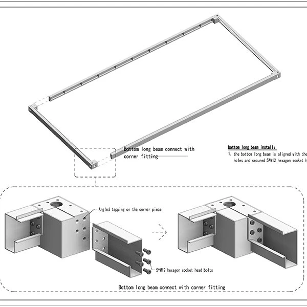 CBC Detachable container house specifications_main frame install_09