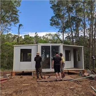 Casa de containere extensibila de santier