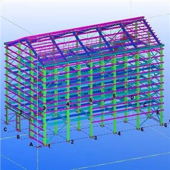 Heavy Floor Loaing Structura de oțel Carpark